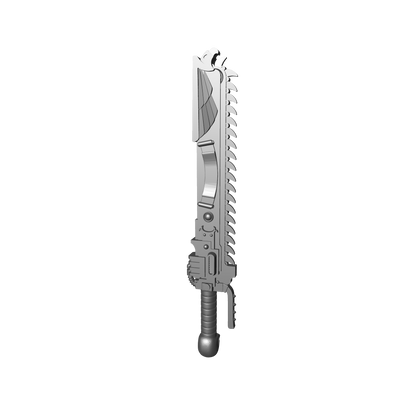 Relic Chainsword with Eagle and Scroll custom resin weapon compatible with JoyToy 1:18 scale action figures