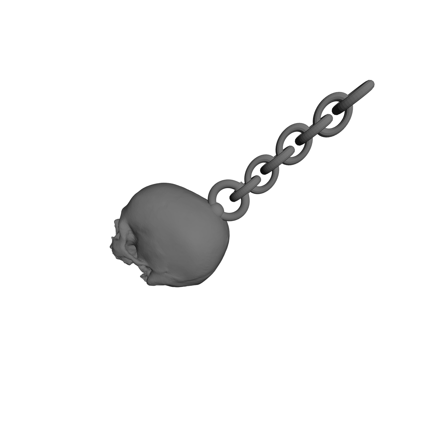 Custom Skulls with Chain for JoyToy Battle Brother Marine Action Figures 1:18th Scale Custom Parts