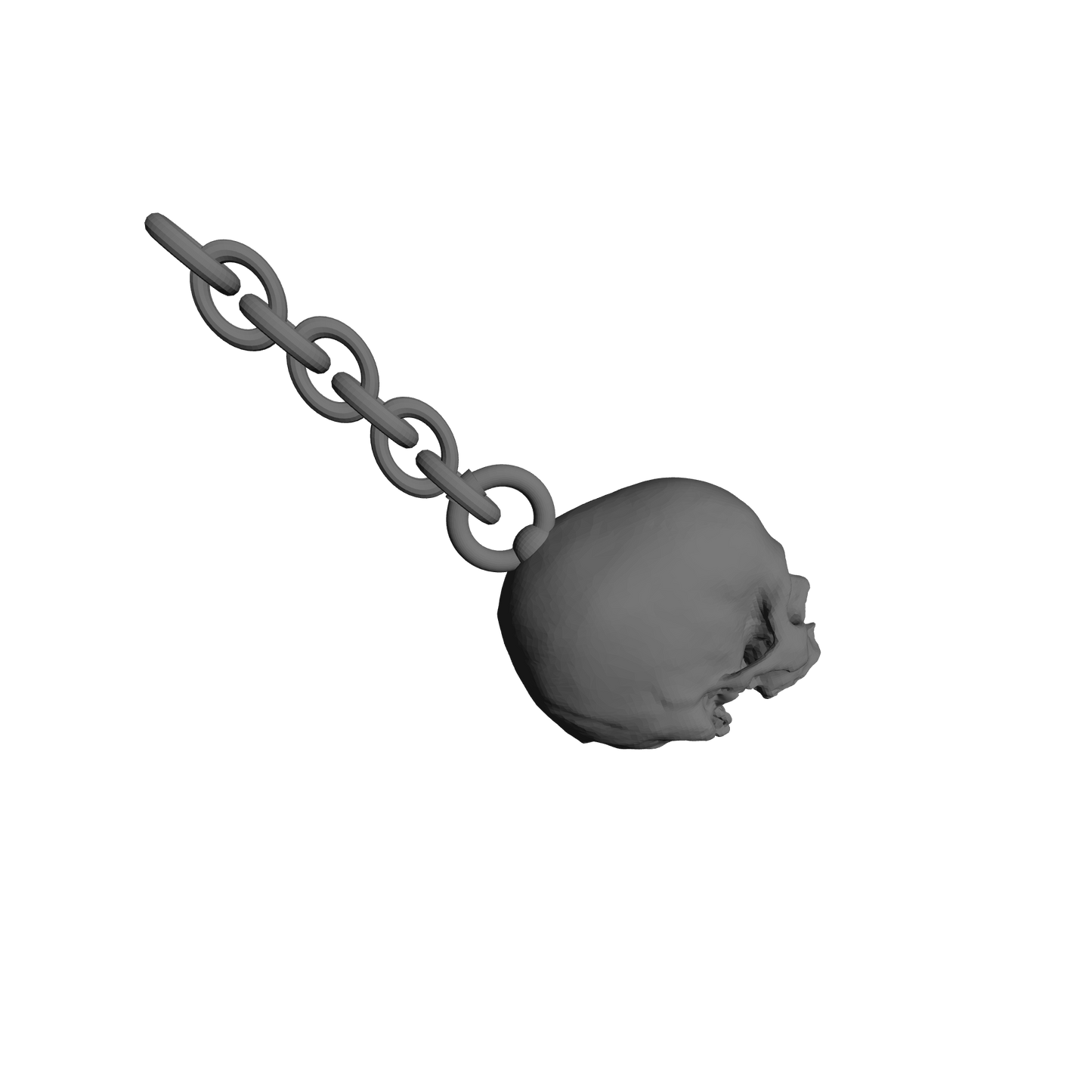 Custom Skulls with Chain for JoyToy Battle Brother Marine Action Figures 1:18th Scale Custom Parts