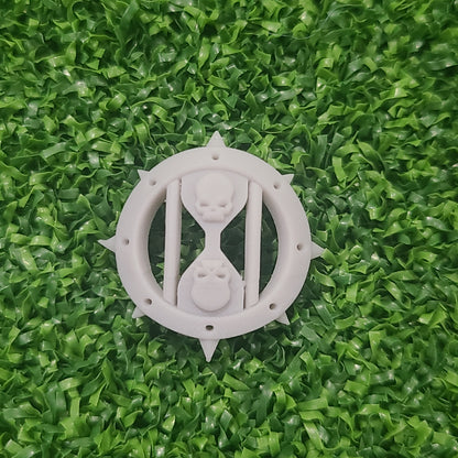 Dark Angels Dreadwing Shoulder Pad Decal for JoyToy Space Marine Action Figures Custom 1:18th Scale Parts