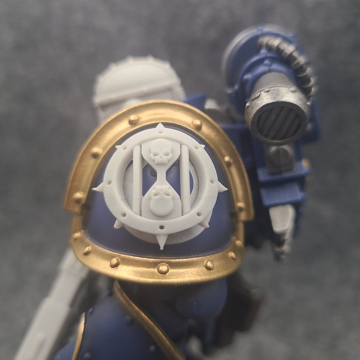 Angels Grimm Warrior Order Dreadwing shoulder pad decal compatible with JoyToy 1:18 scale armored action figures