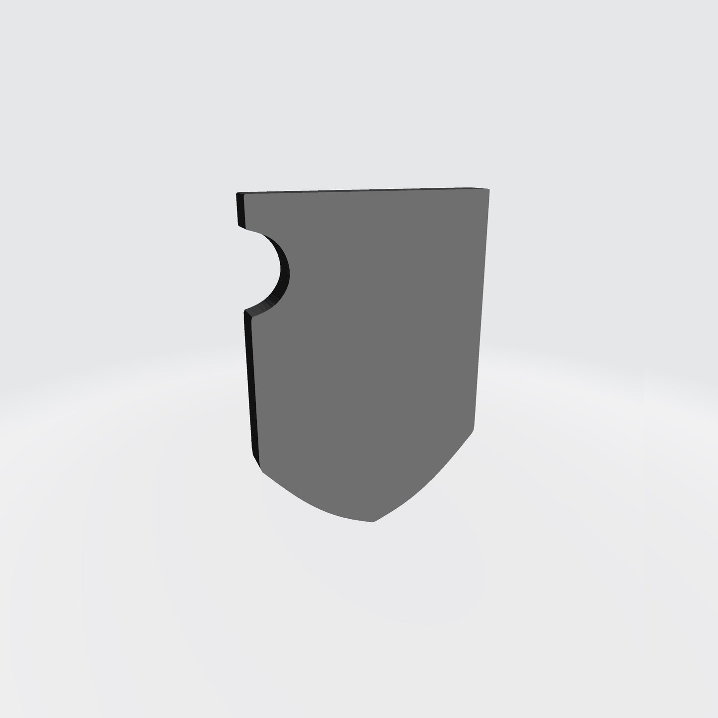 Skull Shoulder Pad Shield Heraldry Version 1 custom resin pauldron accessory compatible with JoyToy 1:18 scale armored action figures.