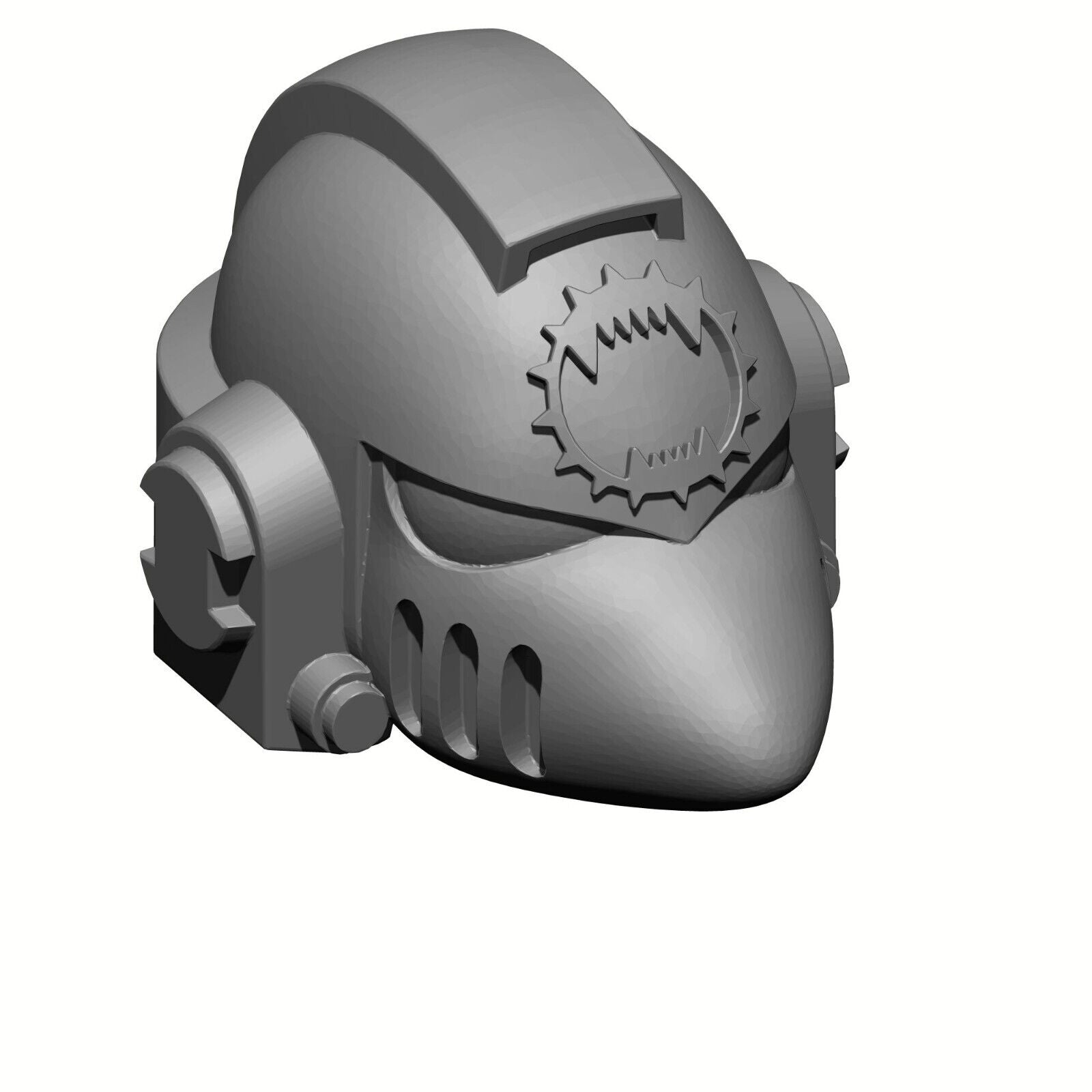 World Eaters Legion MKVI Beaky Helmet: Warhammer 40K JoyToy Compatible Space Marine 1:18 Action Figure 4" Custom Part