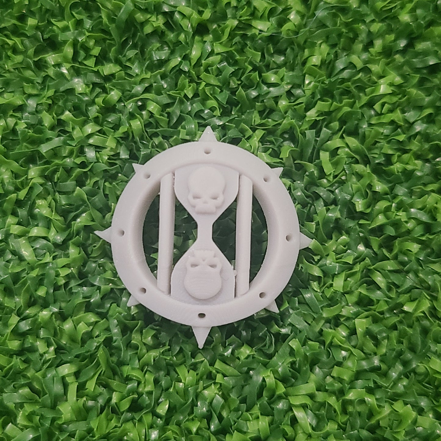 Angels Grimm Warrior Order Dreadwing knee pad decal compatible with JoyToy 1:18 scale armored action figures custom resin insignia