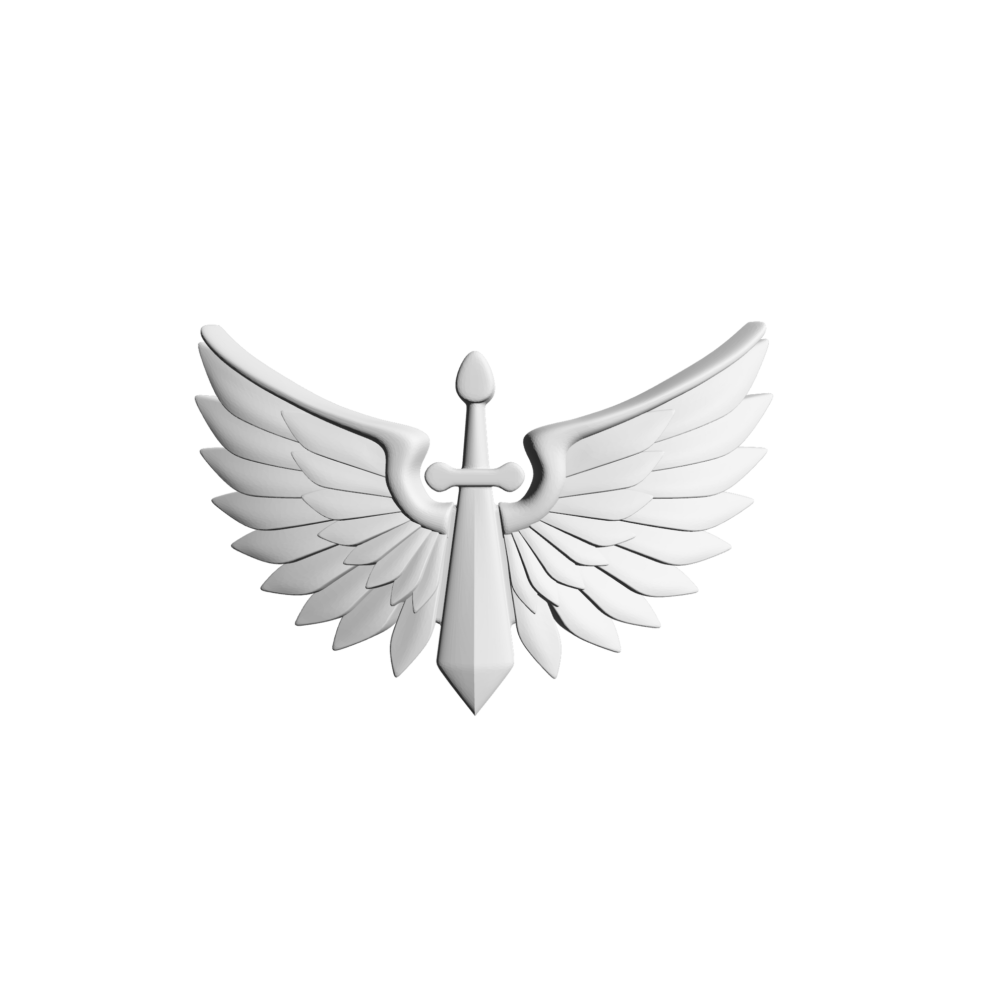 Angels Grimm Warrior Order Chestplate Decal compatible with JoyToy 1:18 scale armored action figures