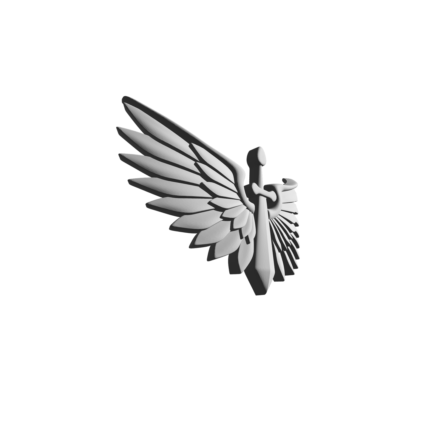 Angels Grimm Warrior Order Chestplate Decal compatible with JoyToy 1:18 scale armored action figures