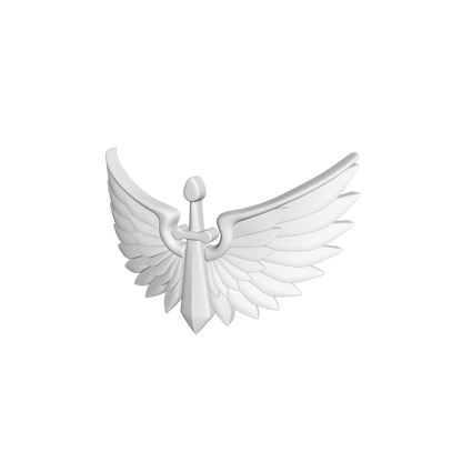 Angels Grimm Warrior Order Chestplate Decal compatible with JoyToy 1:18 scale armored action figures