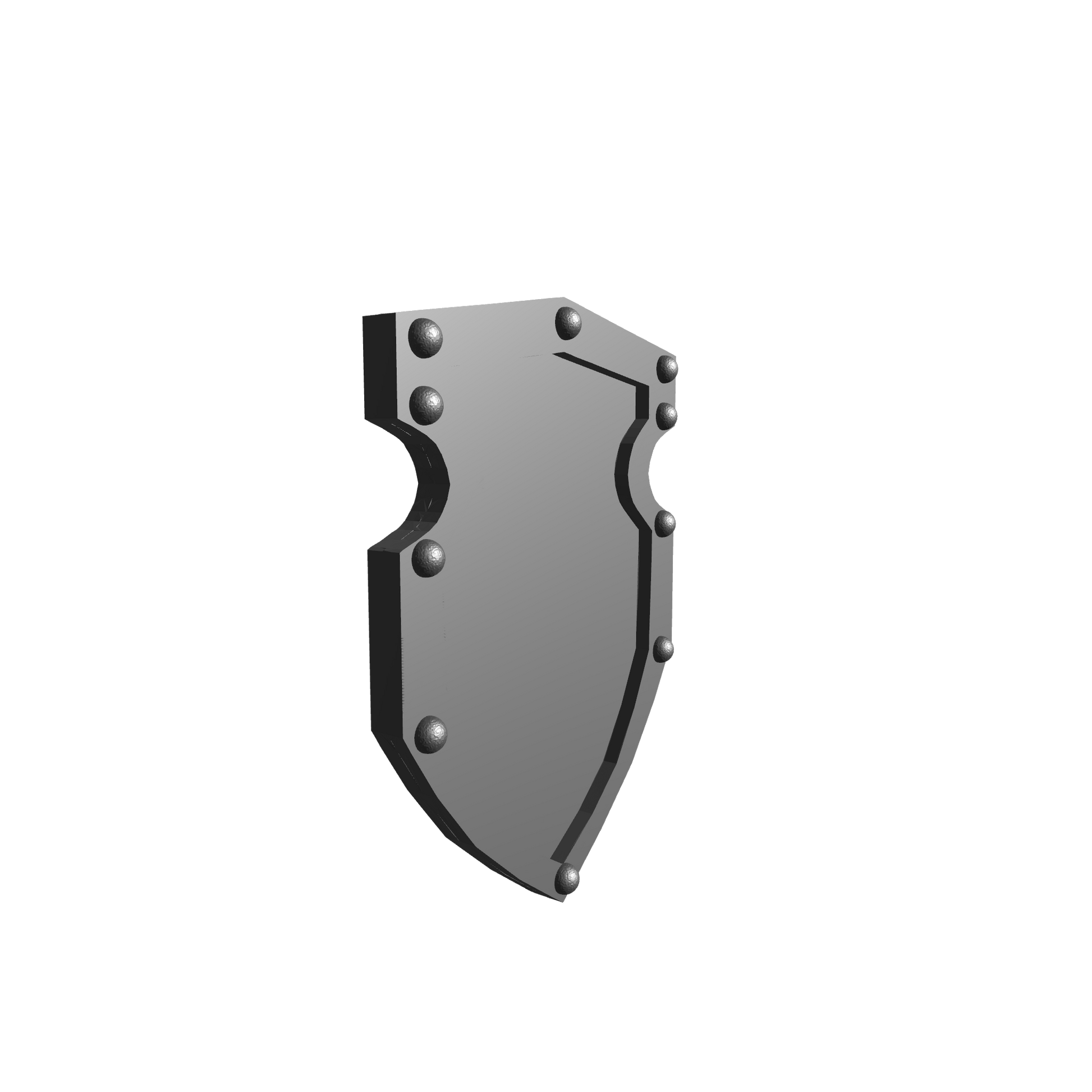 Battle Warrior Shoulder Pad Heraldry Shield Ver. 5 custom resin armor accessory compatible with JoyToy 1:18 scale armored action figures.