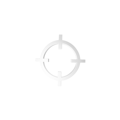Battlefield Role Marksman Crosshair shoulder pad decal compatible with JoyToy 1:18 scale armored action figures custom resin insignia