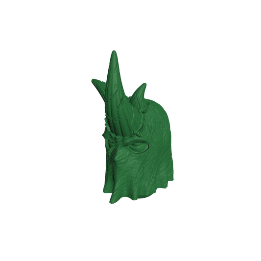 Blightborn Warrior Order Hooded Helm with Necrotic Damage custom resin head swap compatible with JoyToy 1:18 scale armored action figures.