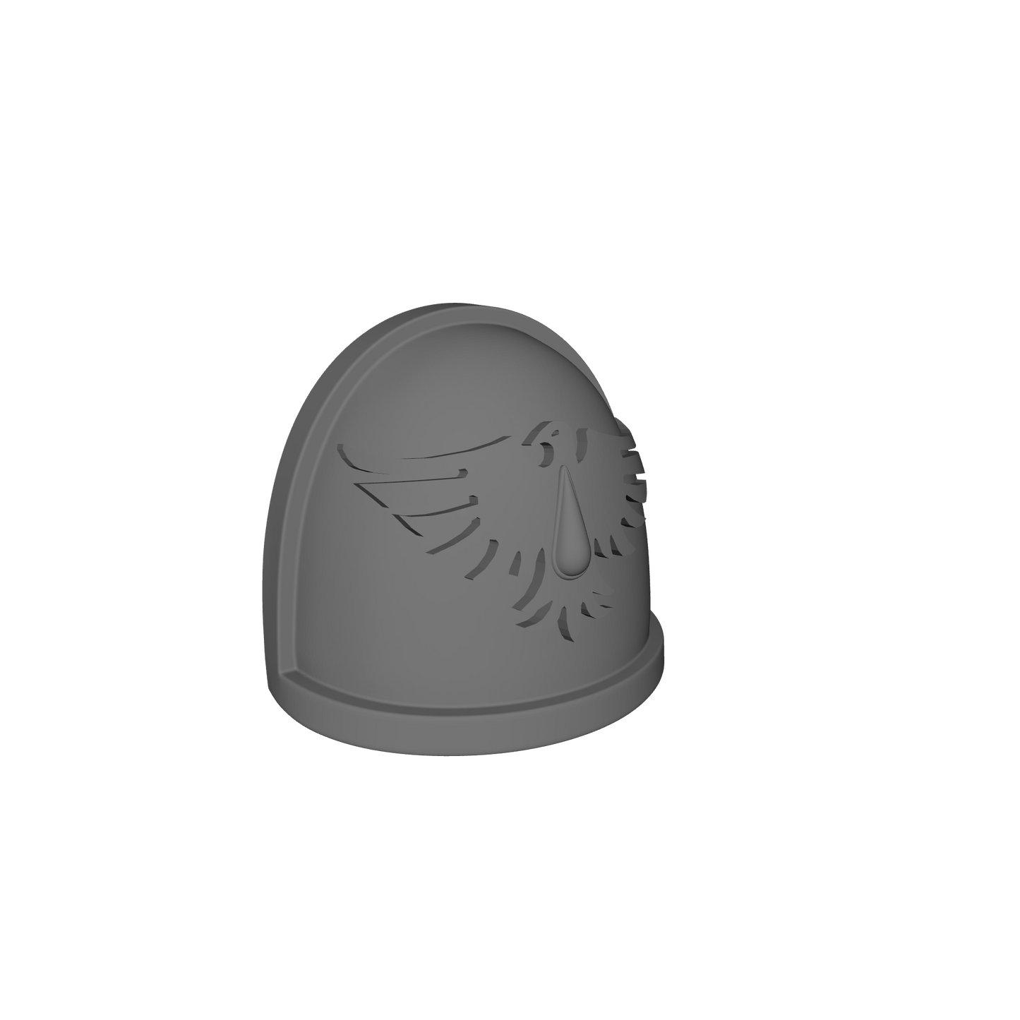 Blood Birds Warrior Order G:4 V.1 resin shoulder pad compatible with JoyToy 1:18 scale armored action figures