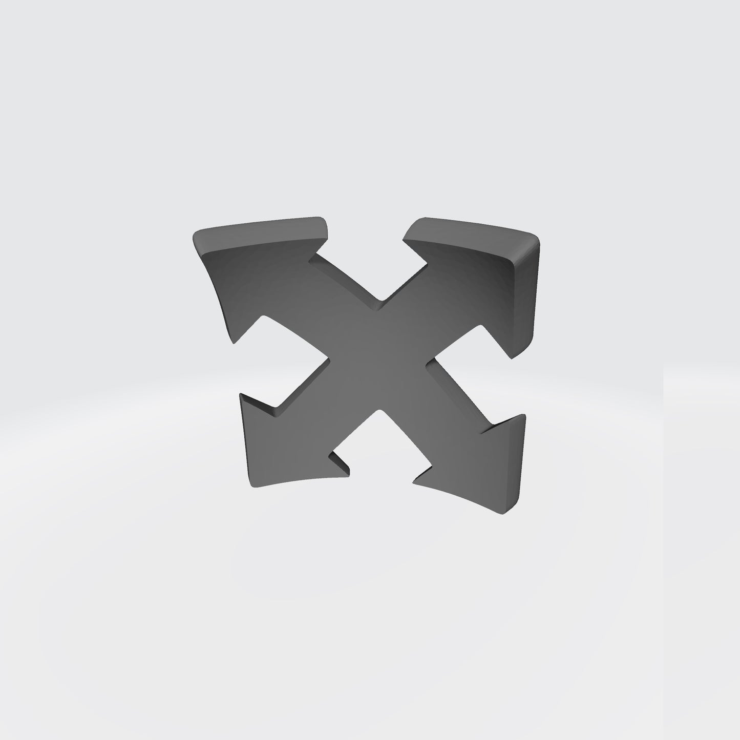 Two Close Support knee pad decals in custom resin compatible with JoyToy 1:18 scale armored action figures.
