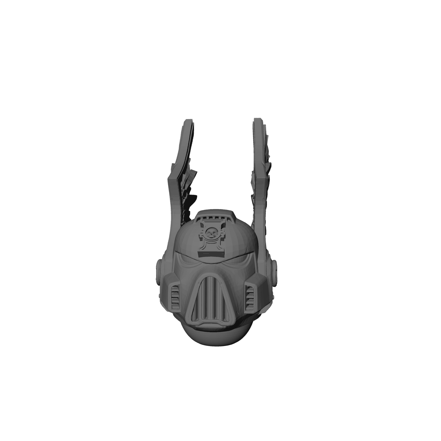 Deathwatch Mark VIII Helmet with Wings for Loyalist Marine Action Figures Custom 1:18th Scale Upgrade