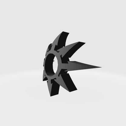 Corrupted Warrior Order Star Shoulder Pad Decal Compatible with JoyToy 1:18 Scale Armored Action Figures Custom Resin Insignia