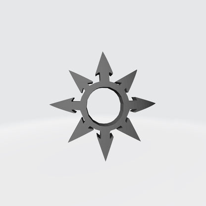Corrupted Warrior Order Star Shoulder Pad Decal Compatible with JoyToy 1:18 Scale Armored Action Figures Custom Resin Insignia