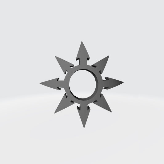 Corrupted Warrior Order Star Shoulder Pad Decal Compatible with JoyToy 1:18 Scale Armored Action Figures Custom Resin Insignia