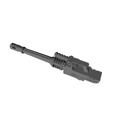 Heavy Autogun 30K two-part resin weapon compatible with JoyToy 1:18 scale armored action figures