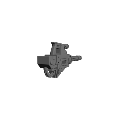 Heavy Autogun 30K two-part resin weapon compatible with JoyToy 1:18 scale armored action figures