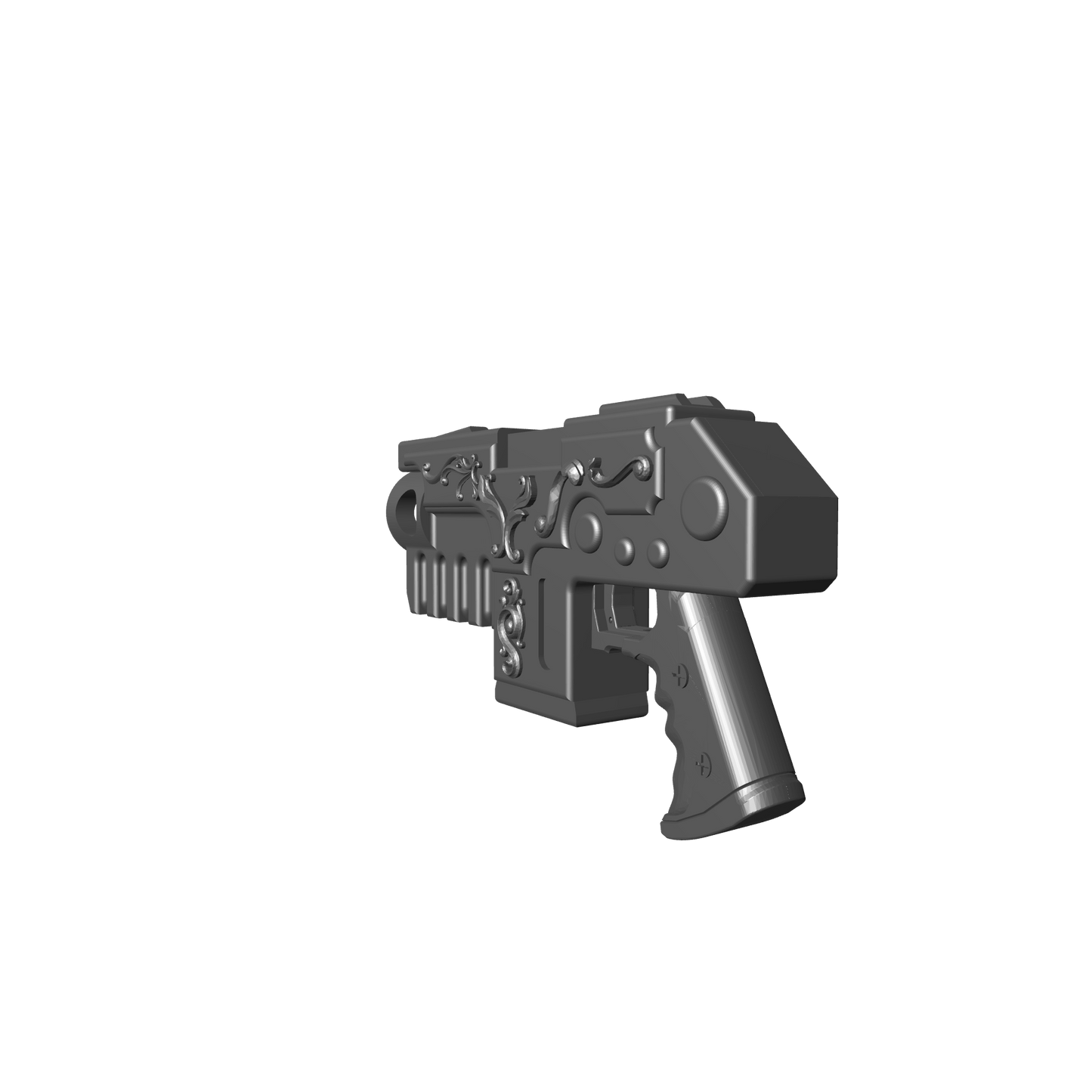Heavy Striker Pistol Artificer compatible with JoyToy 1:18 scale armored action figures custom resin weapon
