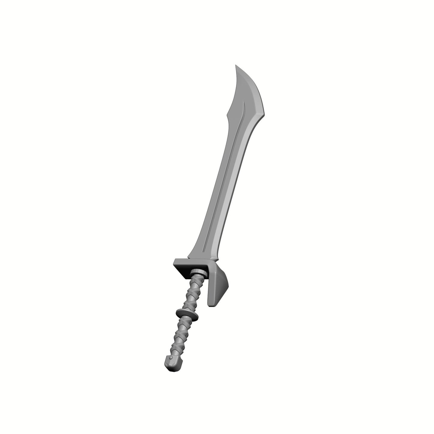Hedonistic Warrior Order ceremonial saber custom resin melee weapon for JoyToy 1:18 scale sci-fi action figures