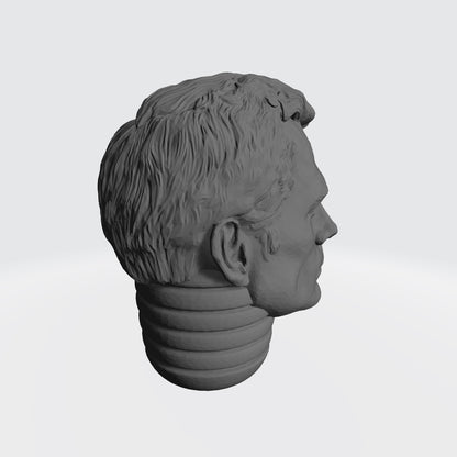 Henry Cavill inspired Veteran Warrior head compatible with JoyToy 1:18 scale armored action figures