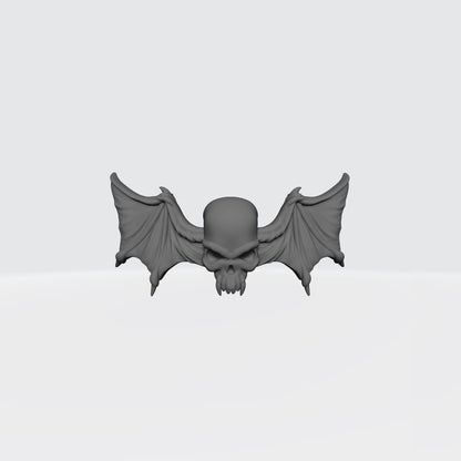 Night Terrors Warrior Order chestplate decal compatible with JoyToy 1:18 scale armored action figures custom resin armor