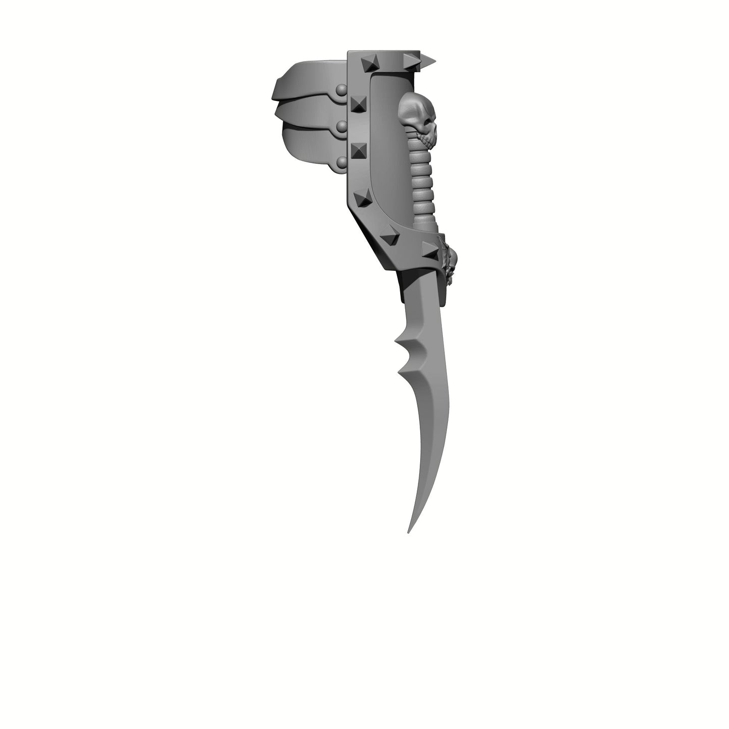 Night Terrors Warrior Order Energy Claw Plain custom resin weapon compatible with JoyToy 1:18 scale armored action figures