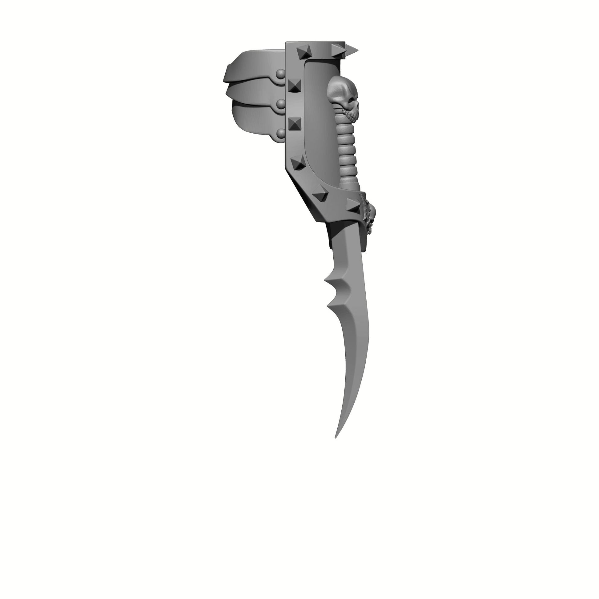 Night Terrors Warrior Order Energy Claw Plain custom resin weapon compatible with JoyToy 1:18 scale armored action figures