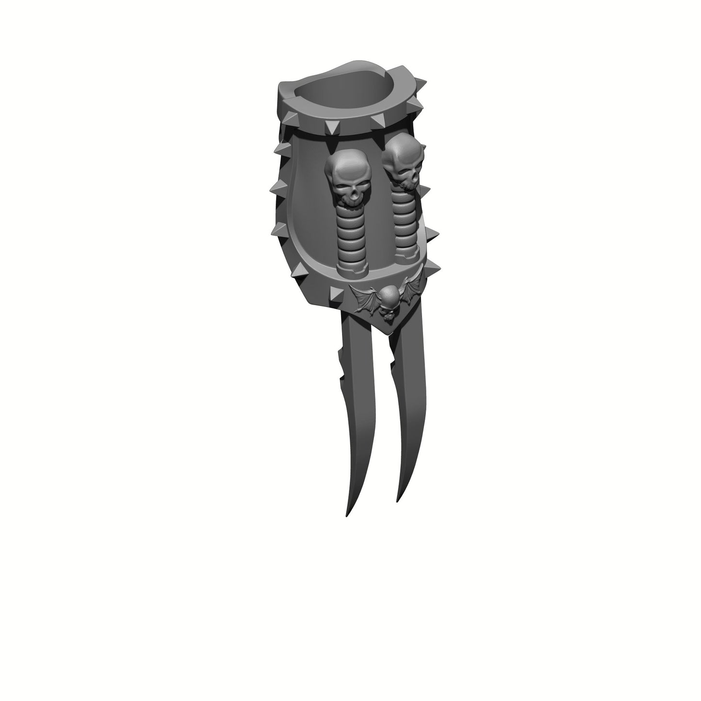 Night Terrors Warrior Order Energy Claw Plain custom resin weapon compatible with JoyToy 1:18 scale armored action figures