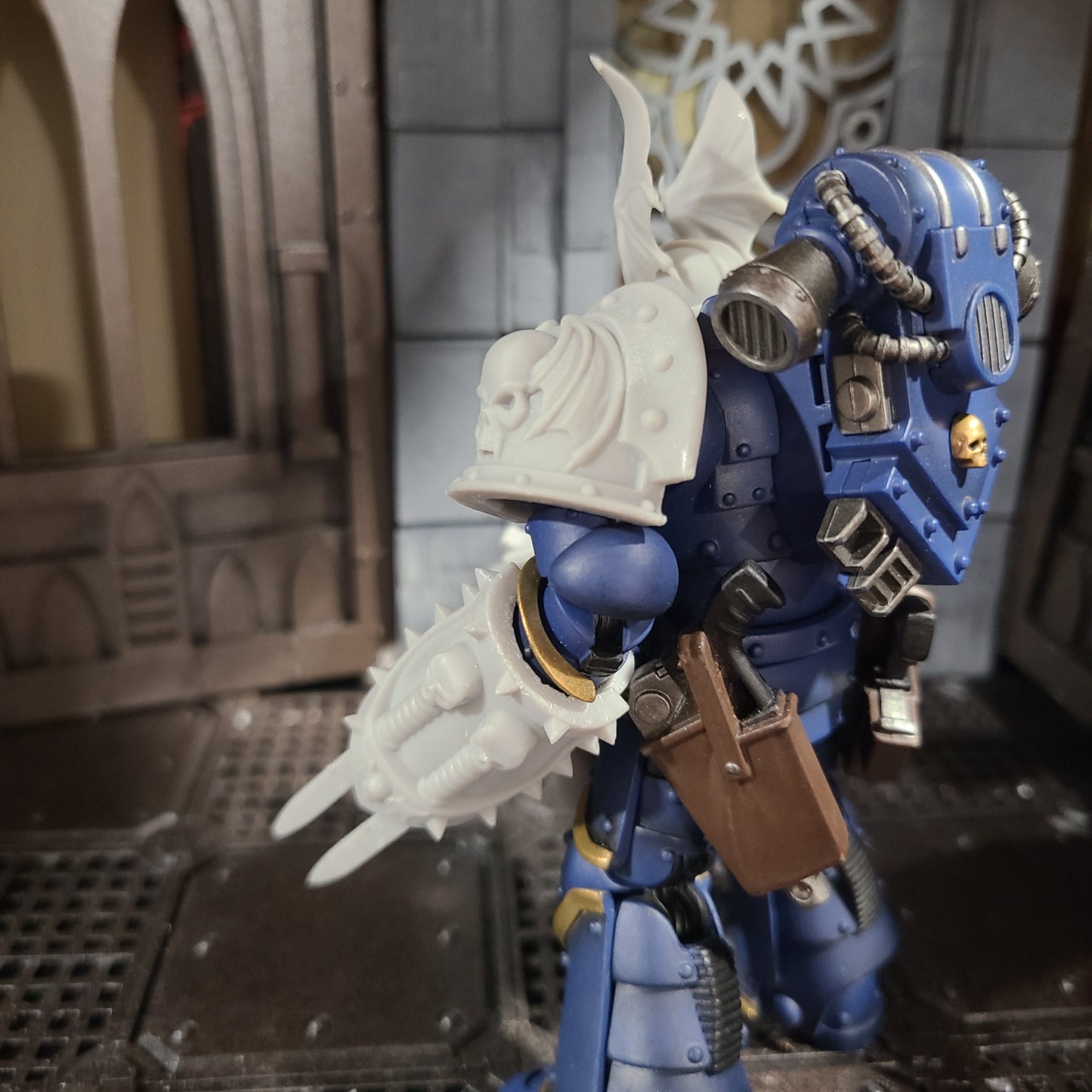 Night Terrors Warrior Order Energy Claw Plain custom resin weapon compatible with JoyToy 1:18 scale armored action figures
