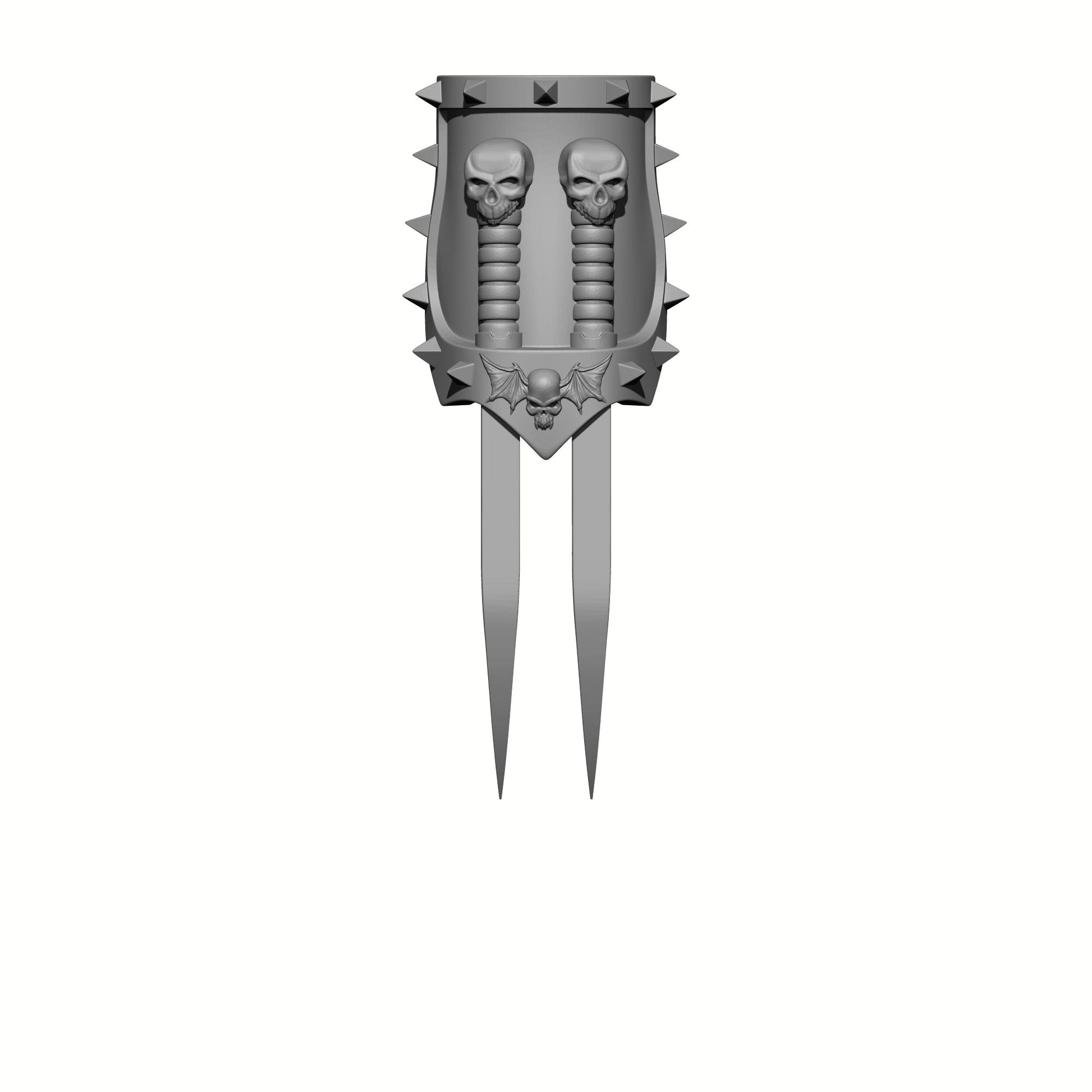 Night Terrors Warrior Order Energy Claw Plain custom resin weapon compatible with JoyToy 1:18 scale armored action figures