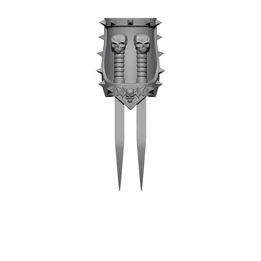 Night Terrors Warrior Order Energy Claw Plain custom resin weapon compatible with JoyToy 1:18 scale armored action figures