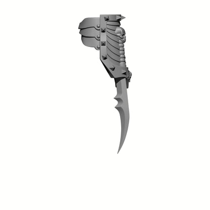 Night  Terrors Warrior Order Lightning Claw - Ribbed for JoyToy Armored Action Figures Custom 1:18th Scale Part