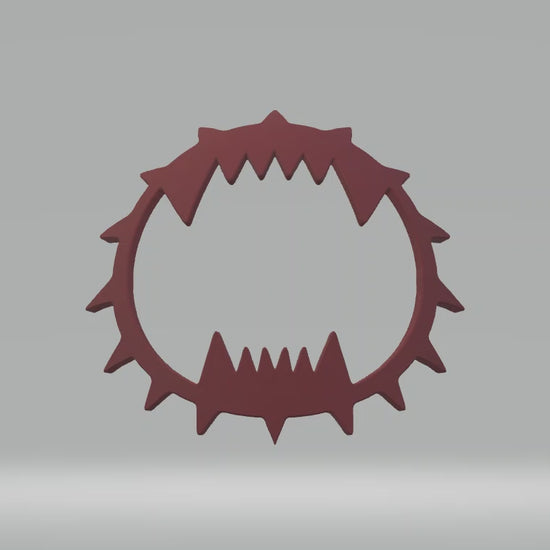 World Eaters Legion Shoulder Pad Decal for JoyToy Traitor Marine Action Figures Custom 1:18th Scale Insignia