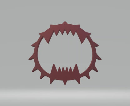 World Eaters Legion Shoulder Pad Decal for JoyToy Traitor Marine Action Figures Custom 1:18th Scale Insignia