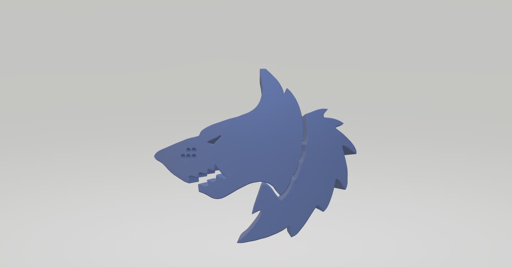 Custom Space Wolf Shoulder Pad Decal compatible with JoyToy Battle Marine 1:18th Scale Action Figures