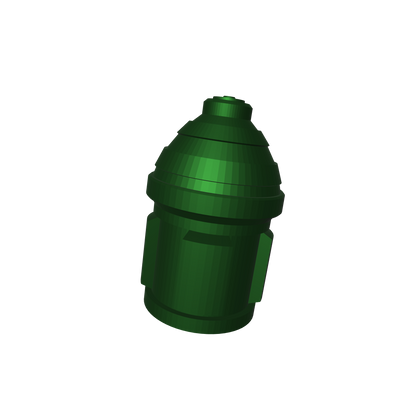 Five Rad Grenades custom resin accessories compatible with JoyToy 1:18 scale armored action figures.