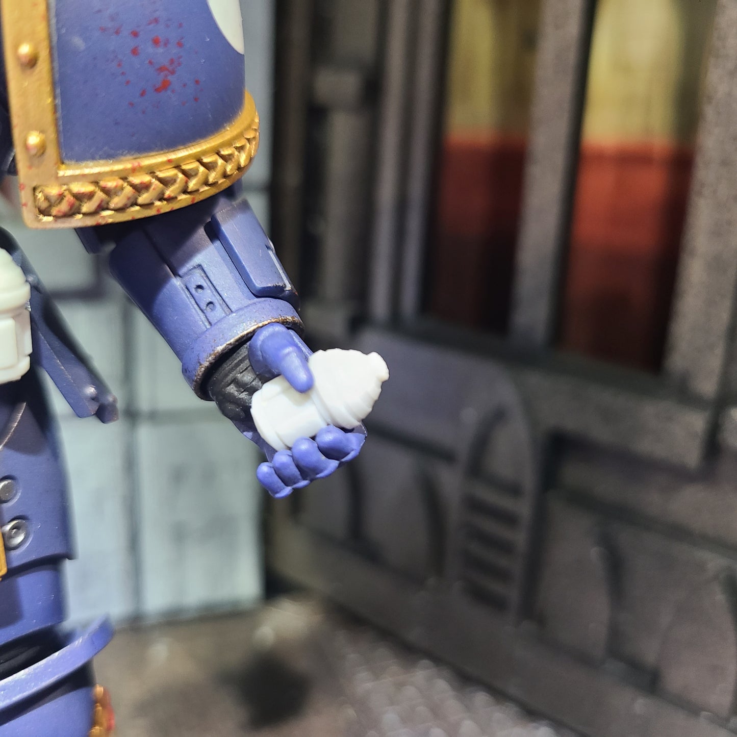 Five Rad Grenades custom resin accessories compatible with JoyToy 1:18 scale armored action figures.
