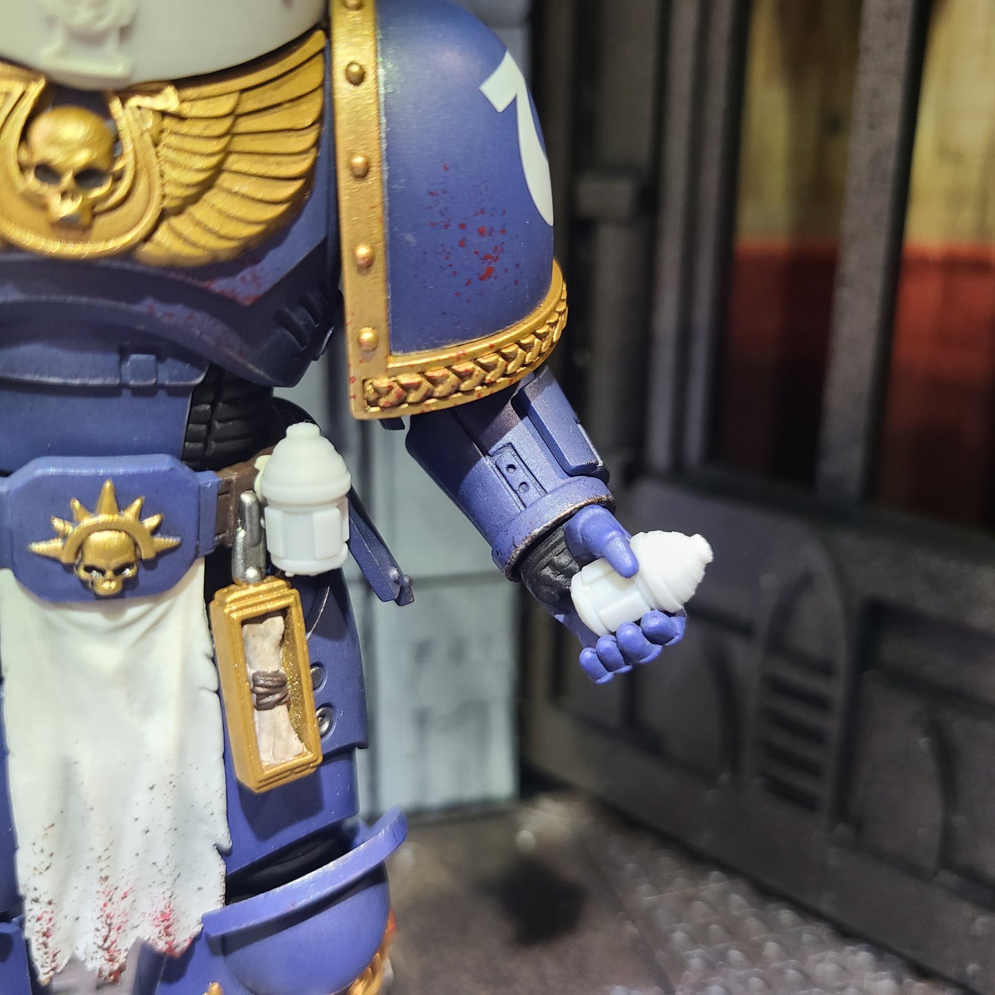 Five Rad Grenades custom resin accessories compatible with JoyToy 1:18 scale armored action figures.