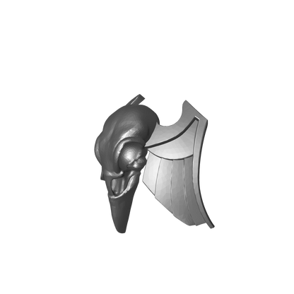 Raven Warrior Order Elite Shoulder Pad Decal compatible with JoyToy 1:18 scale armored action figures
