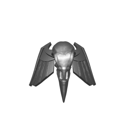 Raven Warrior Order Elite Shoulder Pad Decal compatible with JoyToy 1:18 scale armored action figures