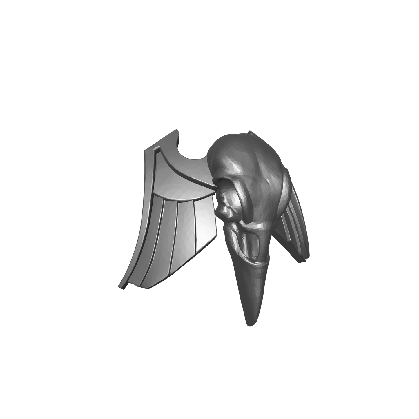 Raven Warrior Order Elite Shoulder Pad Decal compatible with JoyToy 1:18 scale armored action figures