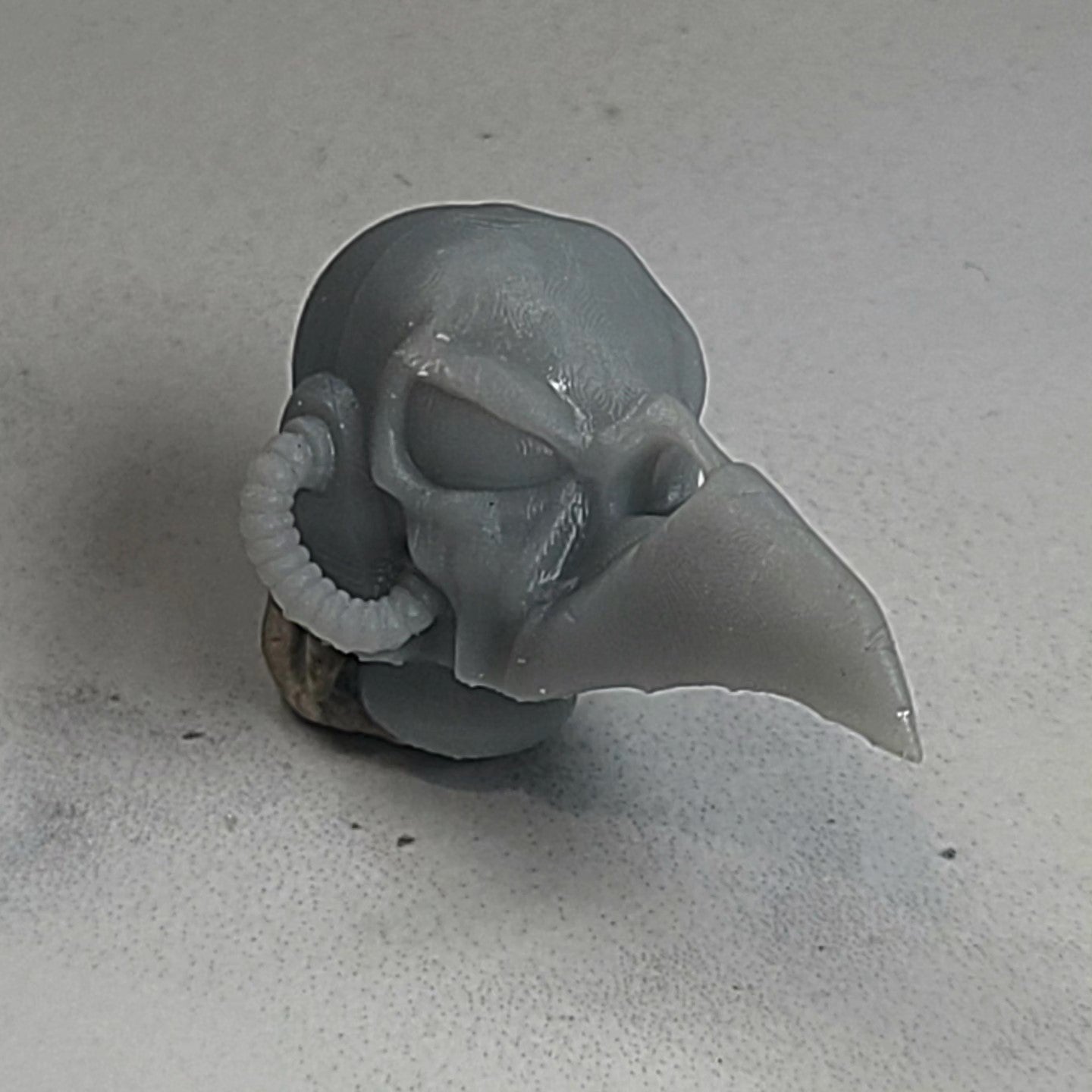 Raven Warrior Order Raven Skull Helmet 10x compatible with 28mm–32mm scale miniatures custom resin helmet