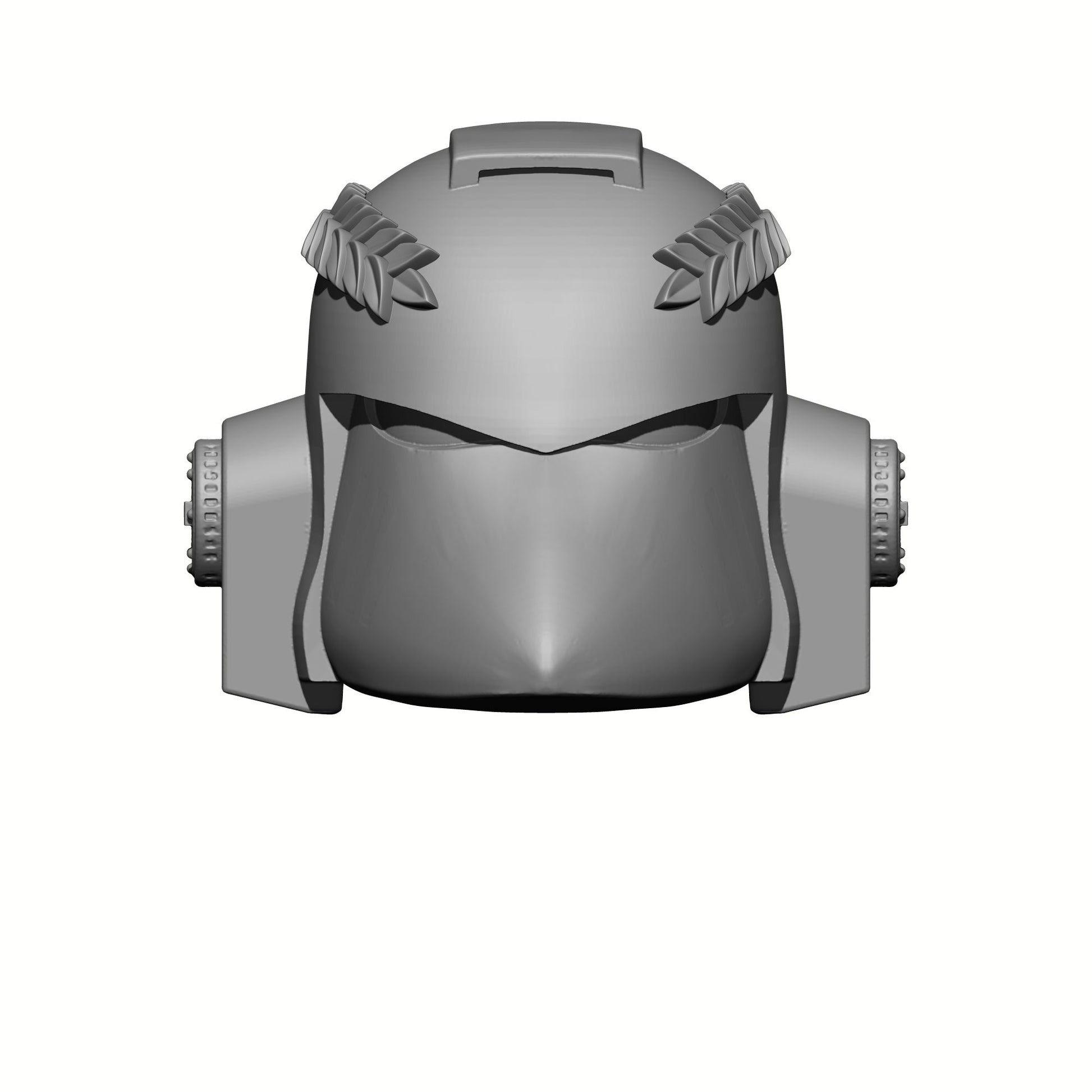 Resolute Sentinels Warrior Order Type G6 RC Helmet with Laurel Crest compatible with JoyToy 1:18 scale armored action figures