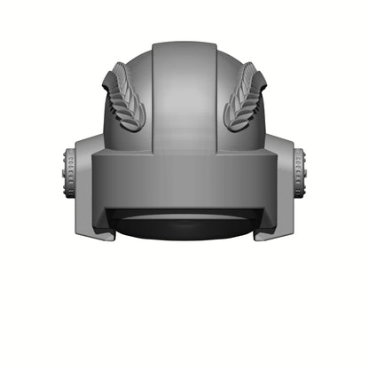 Resolute Sentinels Warrior Order Type G6 RC Helmet with Laurel Crest compatible with JoyToy 1:18 scale armored action figures