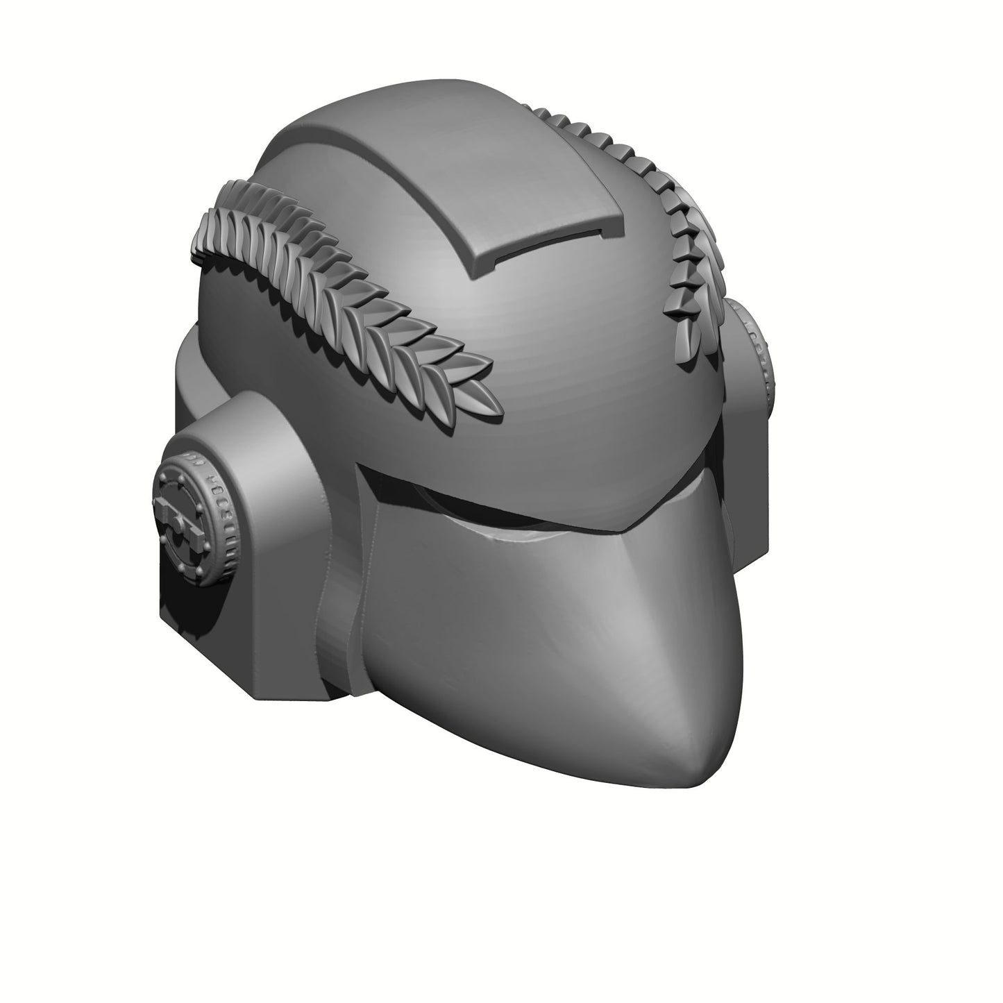 Resolute Sentinels Warrior Order Type G6 RC Helmet with Laurel Crest compatible with JoyToy 1:18 scale armored action figures