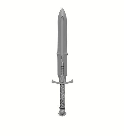 Sanguis Warrior Order Blood Drop Atlantean Energy Sword compatible with JoyToy 1:18 scale armored action figures