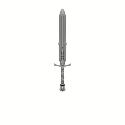 Sanguis Warrior Order Blood Drop Atlantean Energy Sword compatible with JoyToy 1:18 scale armored action figures