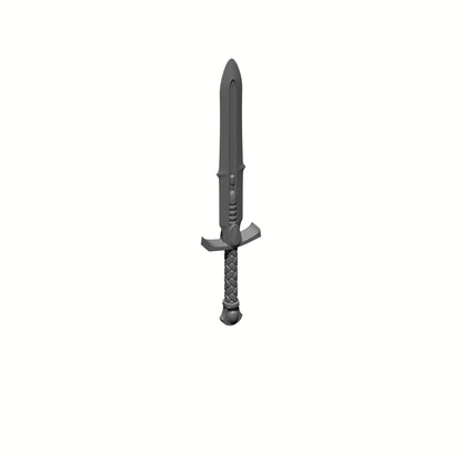 Sanguis Warrior Order Blood Drop Atlantean Energy Sword compatible with JoyToy 1:18 scale armored action figures