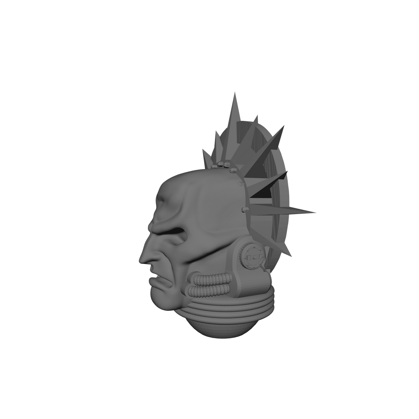 Sanguis Warrior Order Death Mask Helmet Swap V2 compatible with JoyToy 1:18 scale armored action figures custom resin head swap